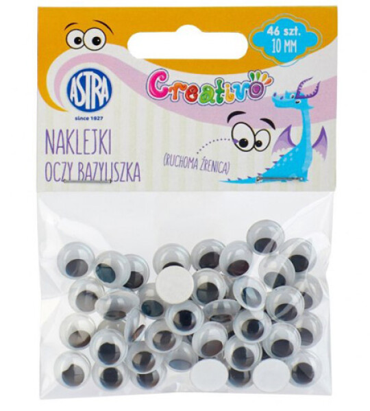 WOBBLY EYES 10MM - 46PCS