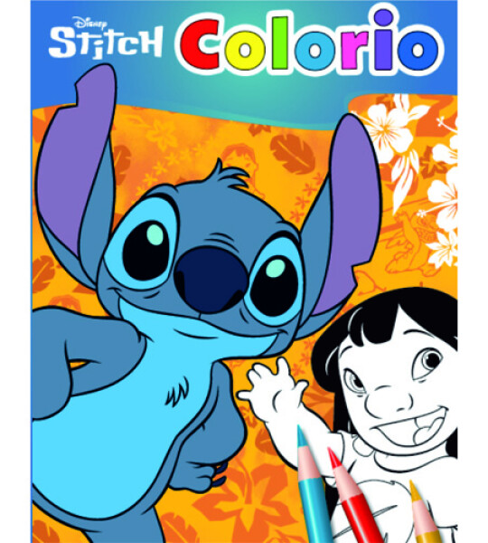 colouring book 32 pgs - stitch