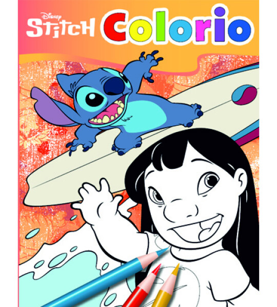 colouring book 32 pgs - stitch