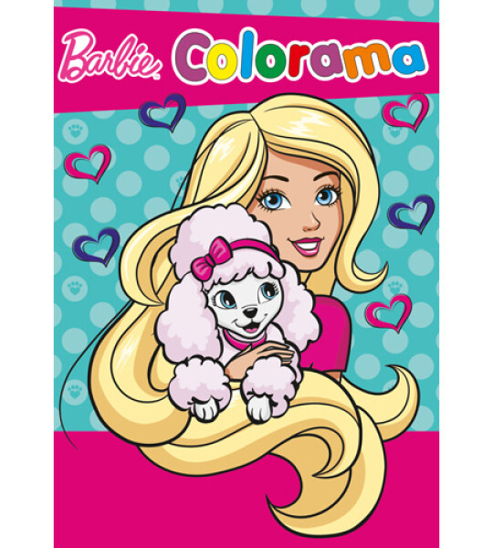 colouring book 48 pgs - barbie
