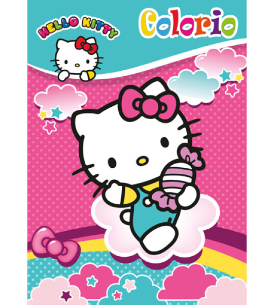 colouring book 32 pgs - hello kitty