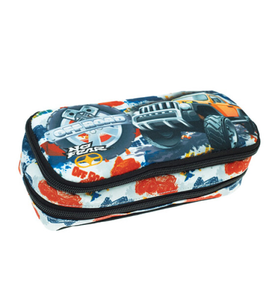 NO FEAR OVAL PENCIL CASE-OFFROAD