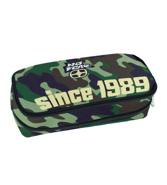 NO FEAR OVAL PENCIL CASE-CAMO