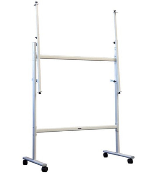 WHITEBOARD FRAME+WHEELS ADJ 100-240CM
