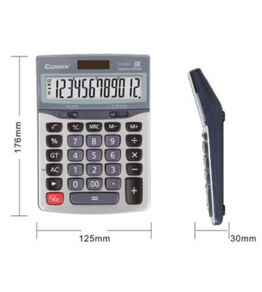 CALCULATOR -12 DIGITS 176X125MM