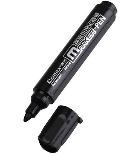 PERMANENT MARKER BULLET BLACK