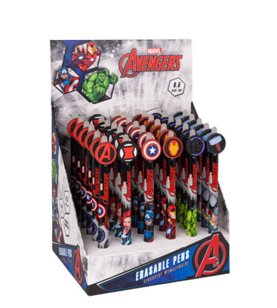 avengers erasable pen asstd x36