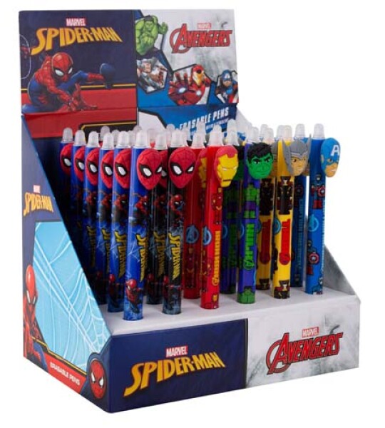 avengers-spiderman erasable pen asstd
