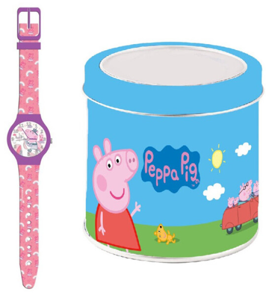 PEPPA PIG WATCH IN TIN BOX