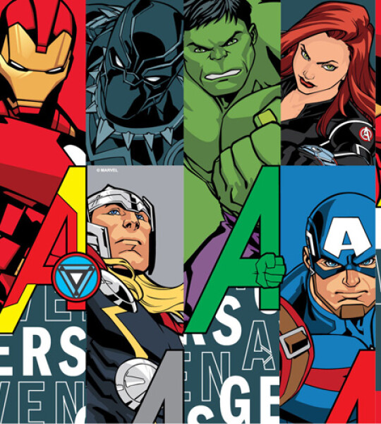 avengers wrapping paper rolls 70 x 200cm