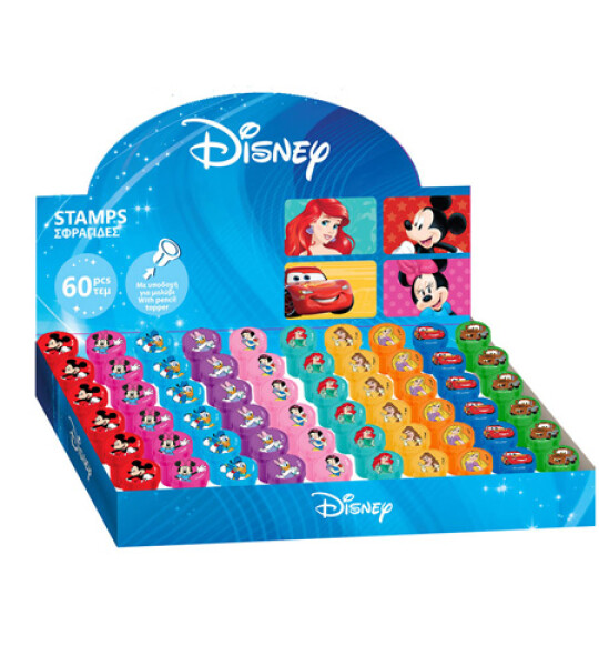 MICKEY-MINNIE-CARS-PRINCESS STAMP PENS