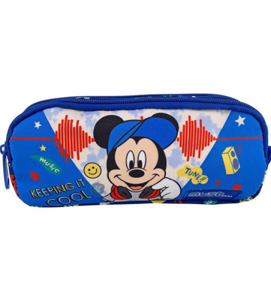 MICKEY PENCIL CASE 2 ZIP