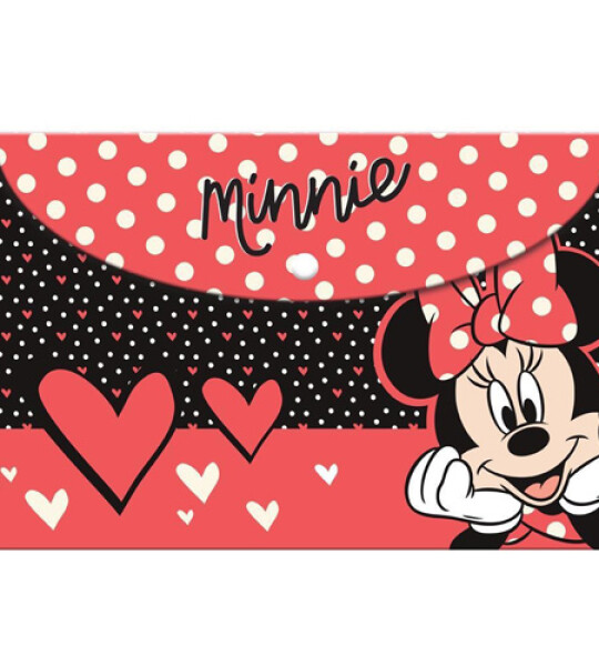 MINNIE BUTTON ENVELOPE A4
