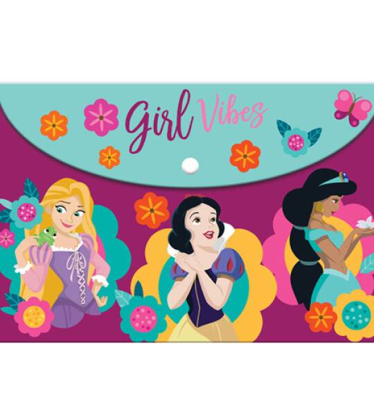 PRINCESS BUTTON ENVELOPE A4