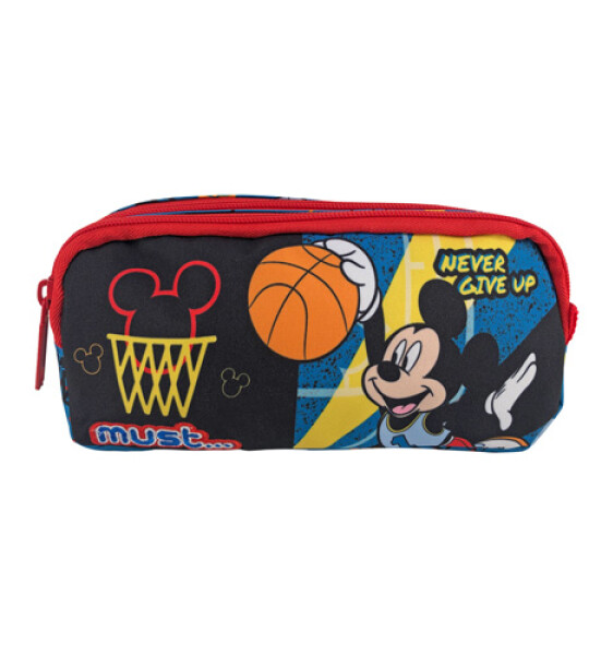 MICKEY MOUSE PENCIL CASE 2ZIPPERS