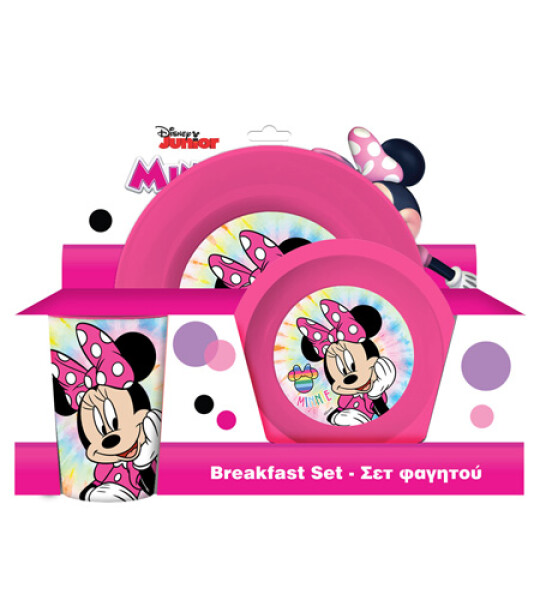 MINNIE BREAKFAST SET 3PCS
