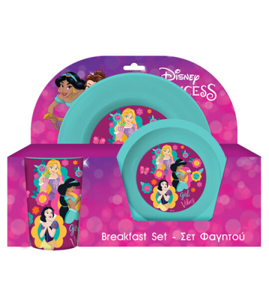 PRINCESS BREAKFAST SET 3PCS