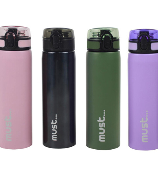 MUST STAINLESS STEEL WATER CANTEEN 4 DES