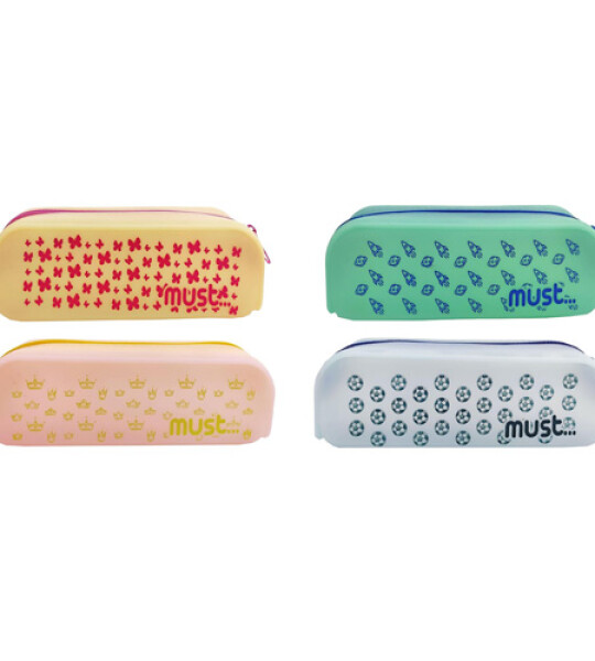 MUST SILICONE PENCIL CASE GLOW IN THE DA