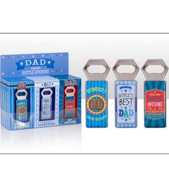 BOTTLE OPENER METAL(MAGNET) - DAD