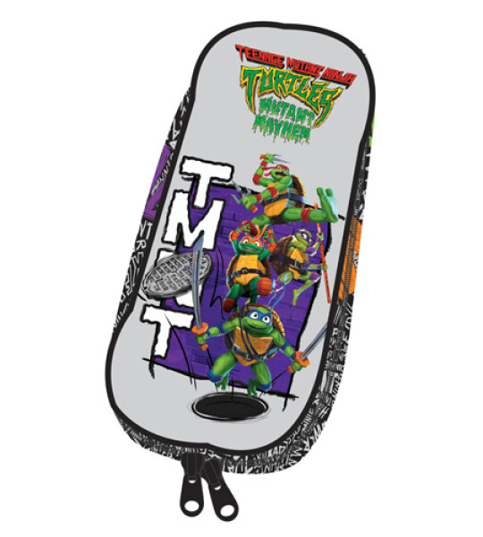 NINJA TURTLES OVAL PENCIL CASE