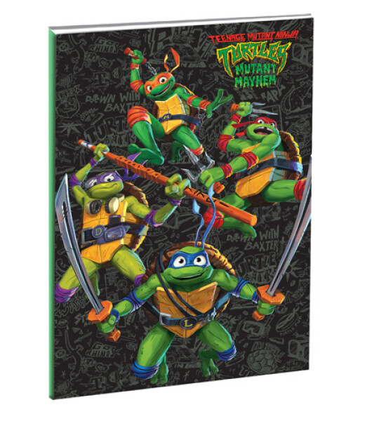 NINJA TURTLES EXERCISE BOOK B5