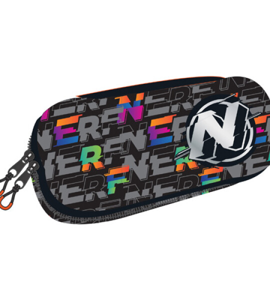NERF PATTERN OVAL PENCIL CASE