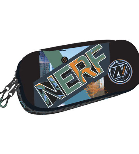 NERF SIMULATION OVAL PENCIL CASE