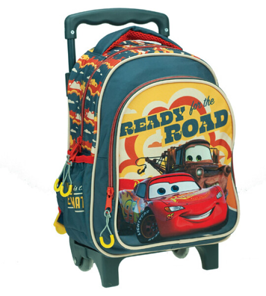 CARS ON THE ROAD JUNIOR TROLLEY BAG