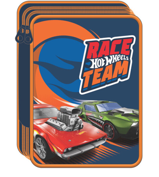 HOT WHEELS DOUBLE DECKER PENCIL CASE