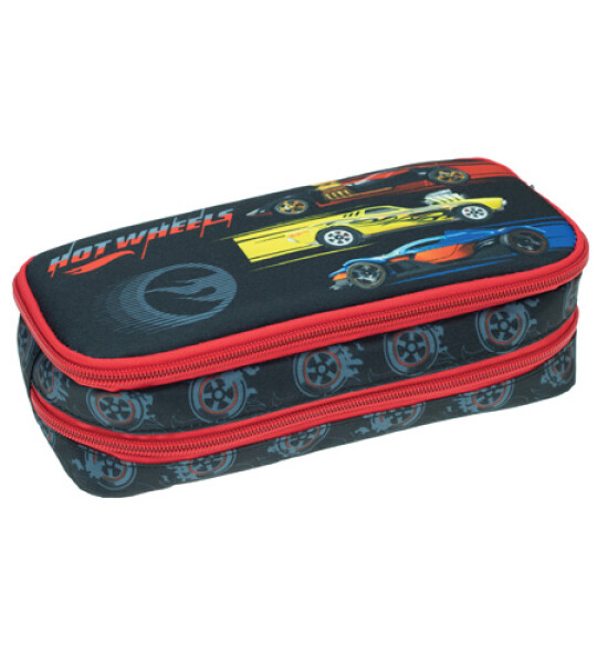 HOT WHEELS OVAL PENCIL CASE