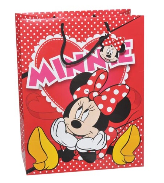 MINNIE GIFT BAG 26.5X33X11.3CM
