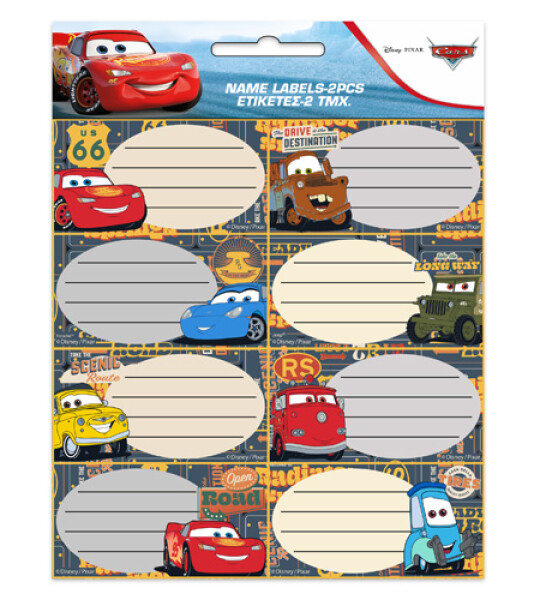 CARS NAME LABELS