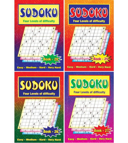 SUDOKU PUZZLE BOOK A5 144PGS