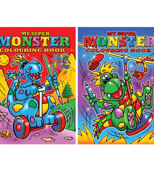 COLOURING BOOK SUPER A4 160PGS