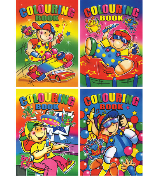 COLOURING BOOK A4 40PGS