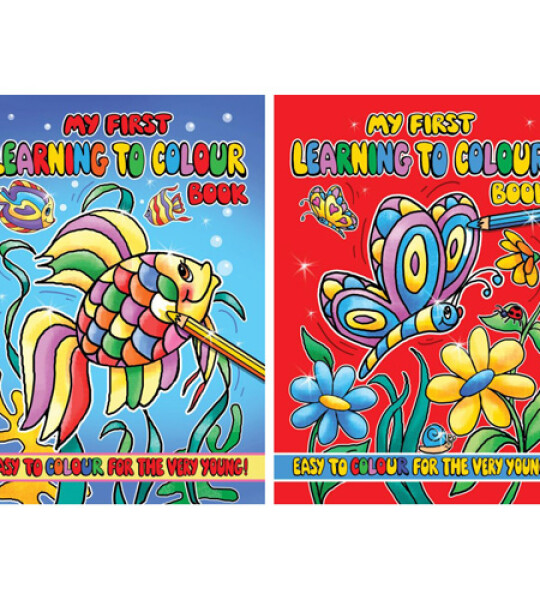 MY FIRST COLOURING BOOK A4 40PGS
