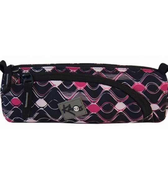 PENCIL CASE - PINK WAVES