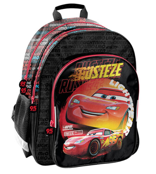 CARS BACKPACK 2COMP+1 FRONT+2 SIDE POCKE