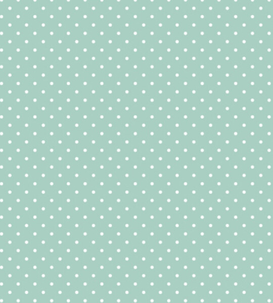 napkins paper - mint green dots