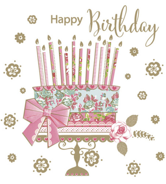 napkins paper - happy birthday