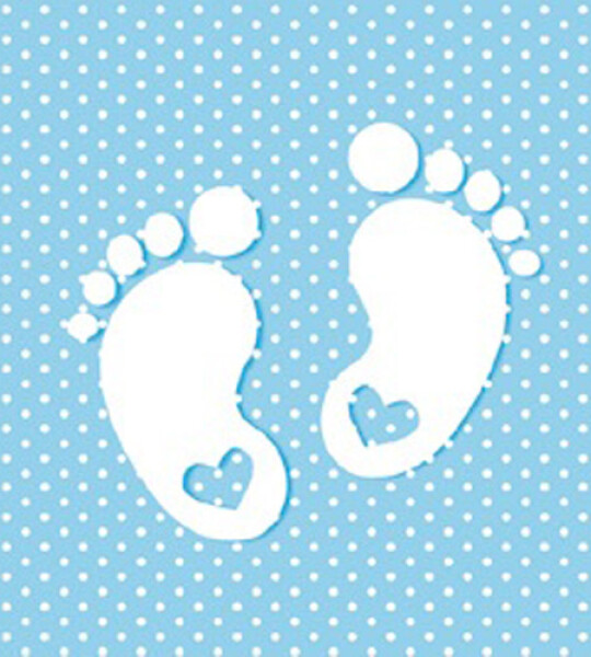 napkins paper - baby boy