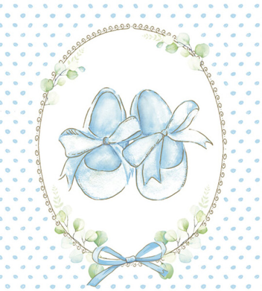 napkins paper - baby boy