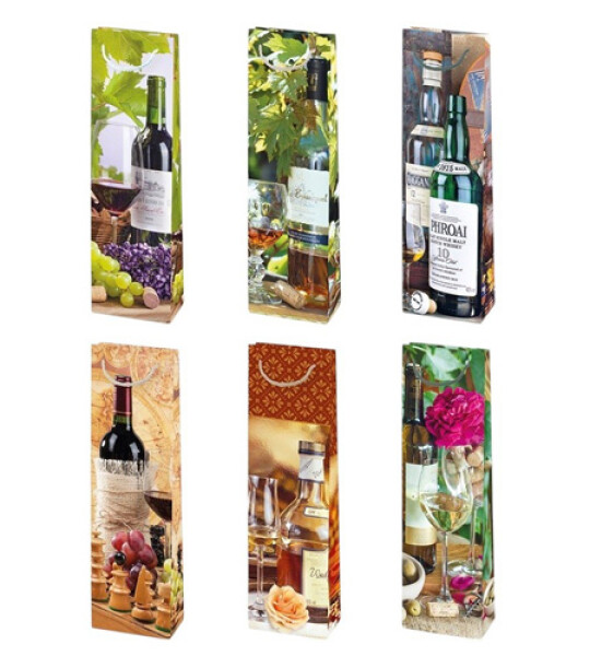 gift bags 40cm x 12cm - bottle