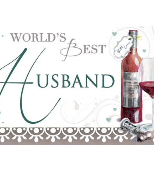 KEYRING - WORLD'S BEST HUSBAND