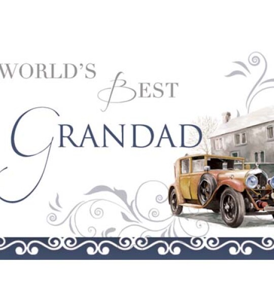 KEYRING - WORLD'S BEST GRANDAD