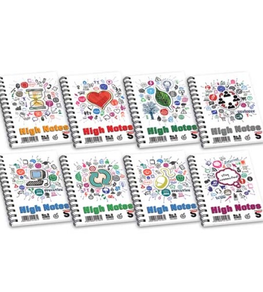 notebook spiral(high notes)-no3