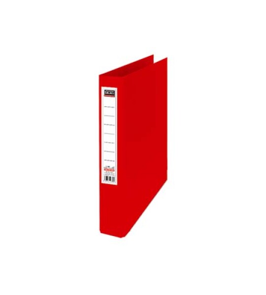 ring binder+label 2 rings -red