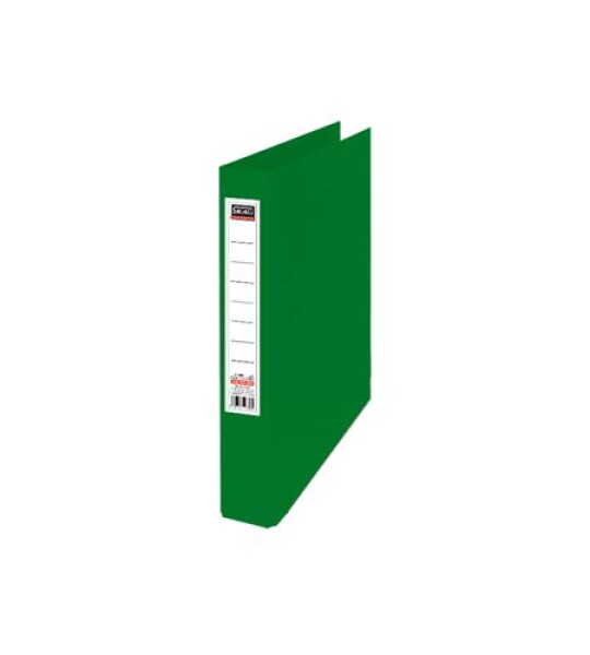 ring binder+label 2 rings-green