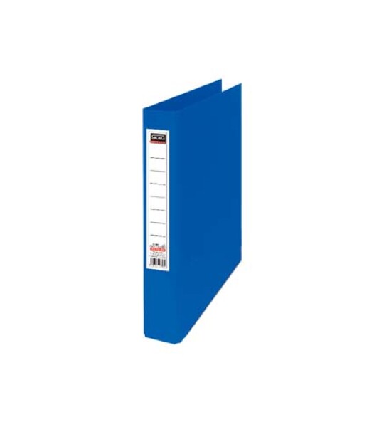 ring binder+label 4 rings- blu